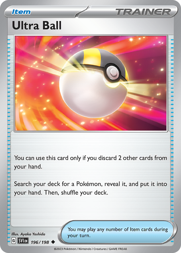 Ultra Ball-196-Scarlet-Violet