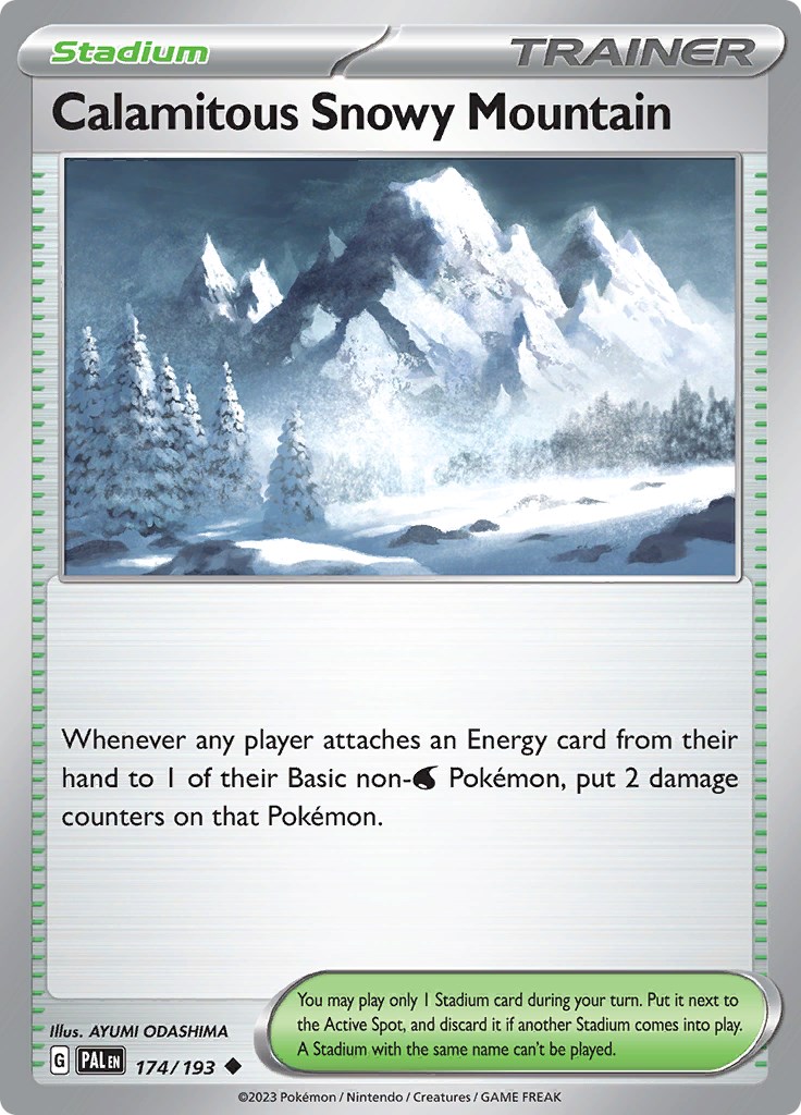 Calamitous Snowy Mountain-174-paldea-evolved