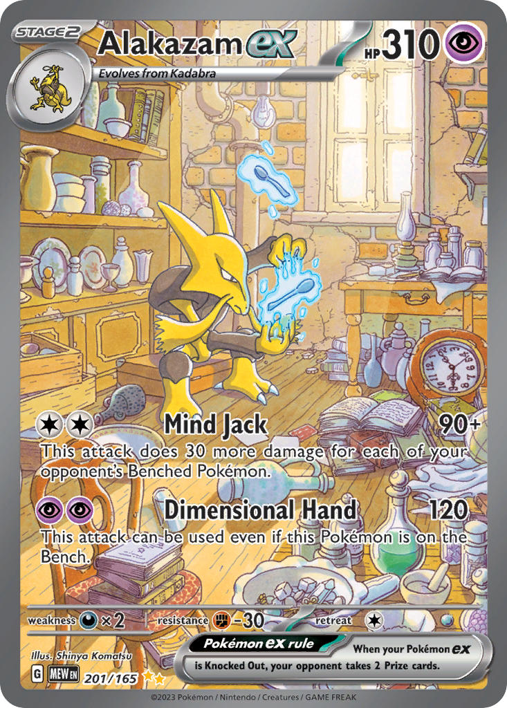 Alakazam (1/110), Busca de Cards