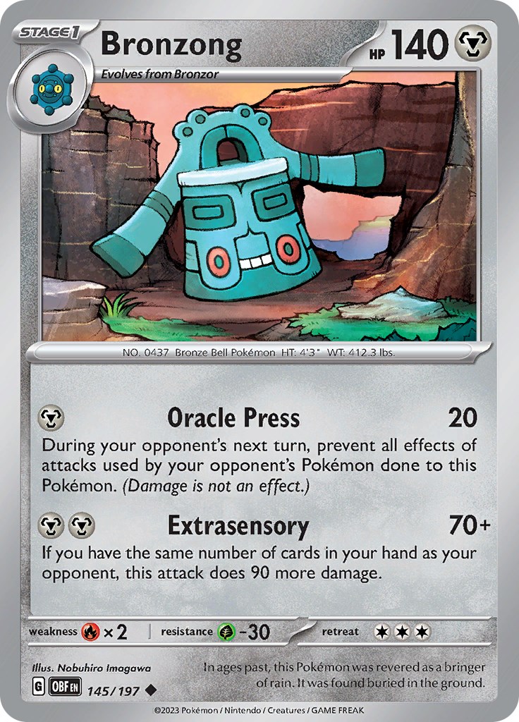 Bronzong-145-Obsidian-Flames