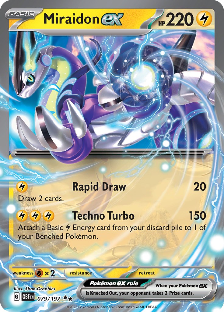 Miraidon ex - PokemonCard