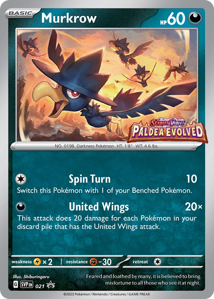 Murkrow-21-Scarlet & Violet Promos