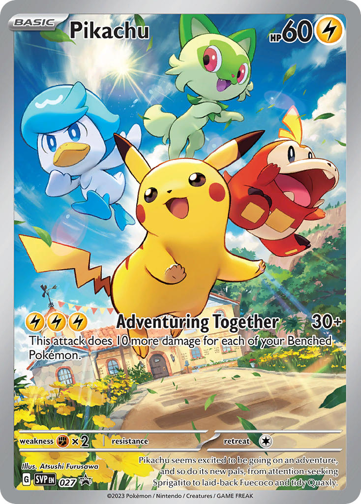 Pikachu-27-Scarlet & Violet Promos