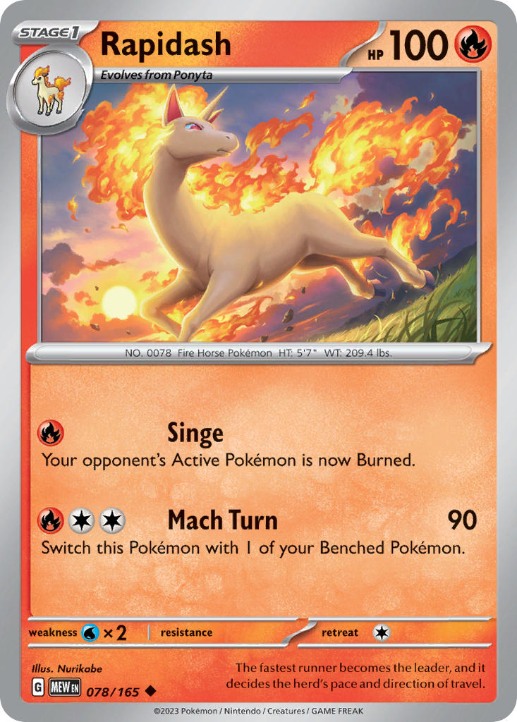 Rapidash de Galar V, Reinado Arrepiante, Banco de Dados de Cards do  Estampas Ilustradas