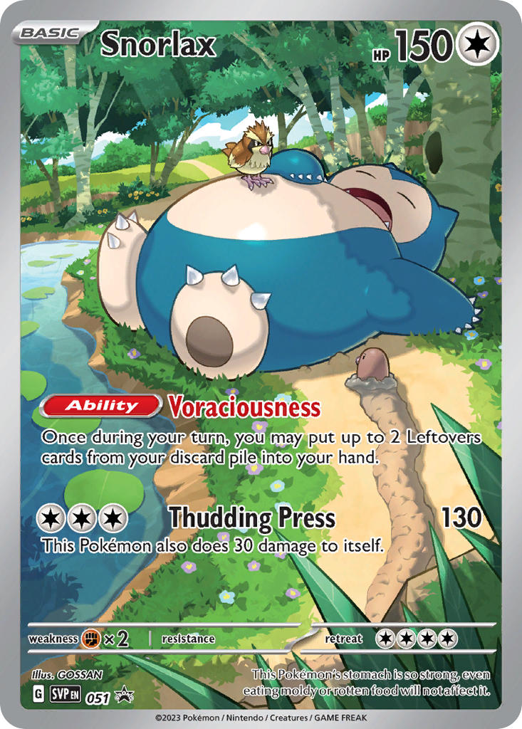 Snorlax-51-Scarlet & Violet Promos