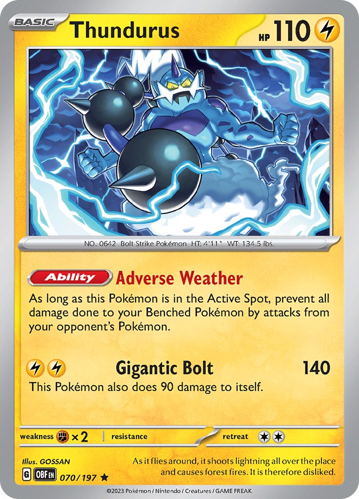 Thundurus Pokemon Site