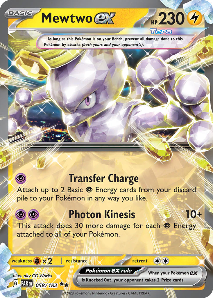 Mewtwo ex-58-Paradox Rift