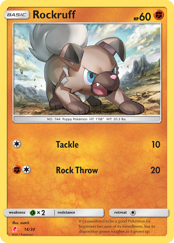 Rockruff-14-SM Trainer Kit Lycanroc