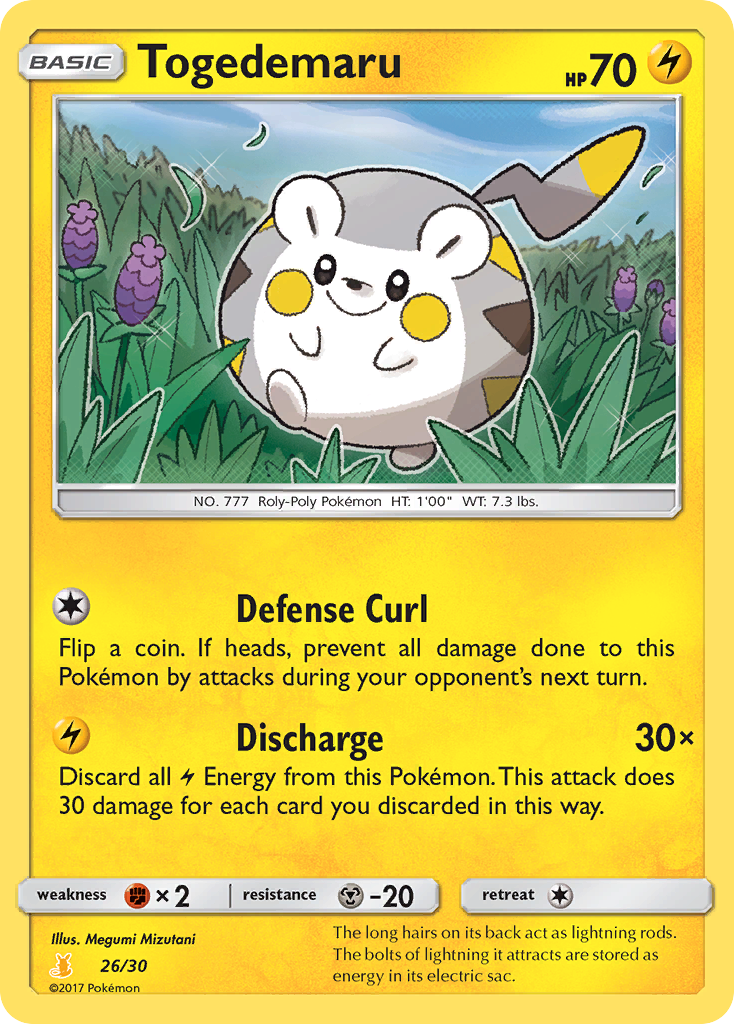 Togedemaru-26-SM Trainer Kit Raichu