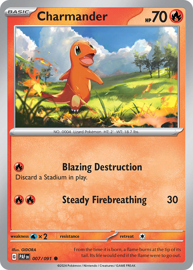 Charmander-007-Paldean Fates