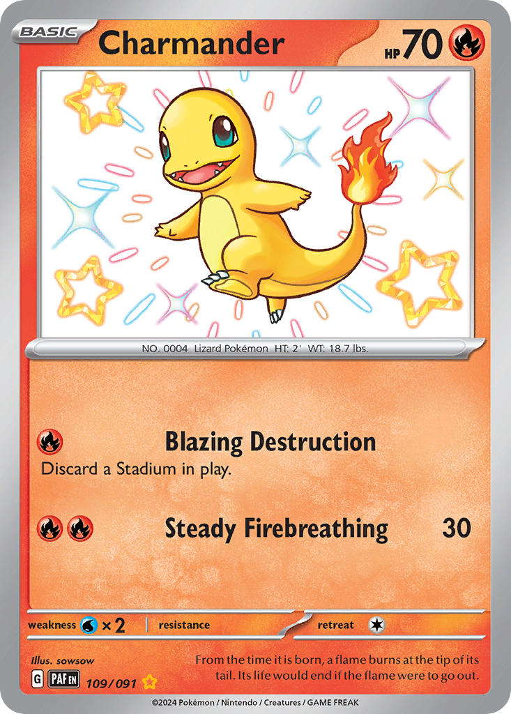 Charmander-109-Paldean Fates