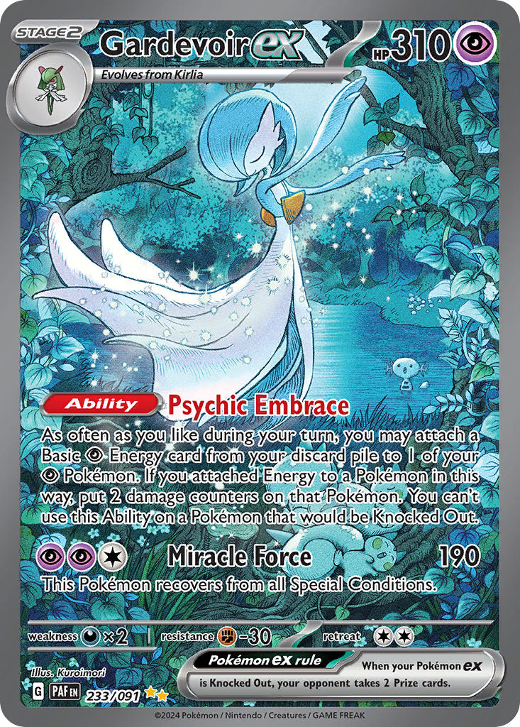 Gardevoir ex-233-Paldean Fates