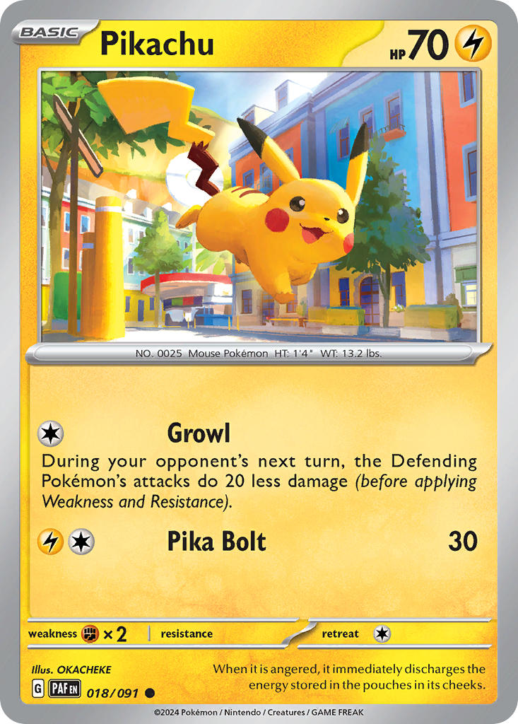 Pikachu-018-Paldean Fates