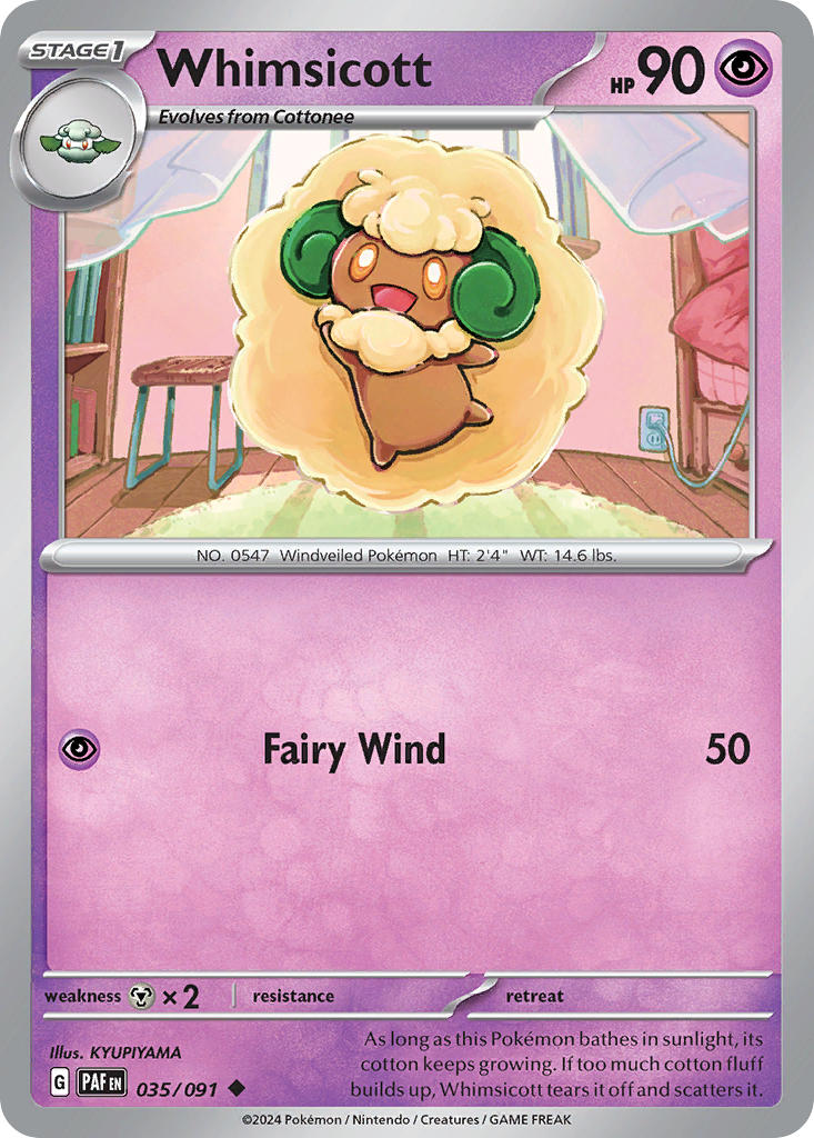 Whimsicott-035-Paldean Fates