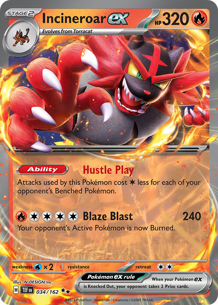 Incineroar ex